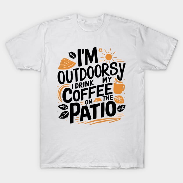 Patio T-Shirt by NomiCrafts